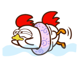 Koshiro 2 : Funny chicken sticker #4619556