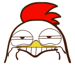 Koshiro 2 : Funny chicken sticker #4619558