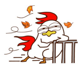 Koshiro 2 : Funny chicken sticker #4619559