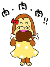 Gorilla women Part2 sticker #4619728