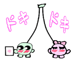 Cute Cherry couple is  so so so so hot! sticker #4619809