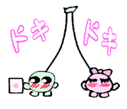 Cute Cherry couple is so so so so hot! sticker #4619809