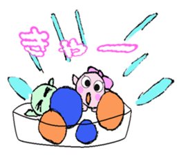 Cute Cherry couple is  so so so so hot! sticker #4619832