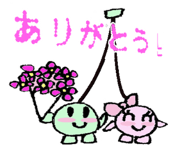 Cute Cherry couple is  so so so so hot! sticker #4619837