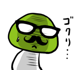 MEGANE-HIGE-KINOKO sticker #4620483