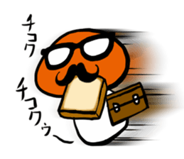 MEGANE-HIGE-KINOKO sticker #4620488