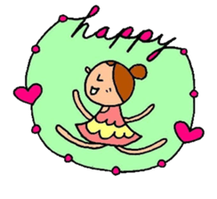 Happy Yoga Life sticker #4620646