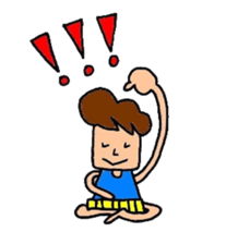 Happy Yoga Life sticker #4620672