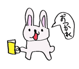 Good friend of The Hare and the Tortoise sticker #4621294