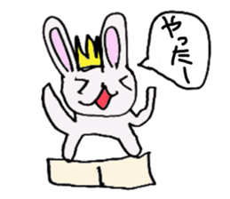 Good friend of The Hare and the Tortoise sticker #4621313