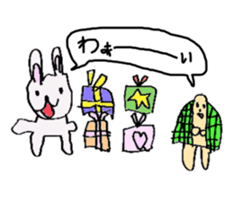 Good friend of The Hare and the Tortoise sticker #4621315