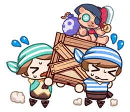 "Boom! Pirates' Adventure" Stickers! sticker #4621710