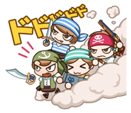 "Boom! Pirates' Adventure" Stickers! sticker #4621716