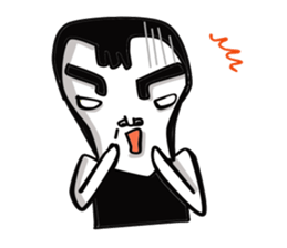 Jumping Man sticker #4622883