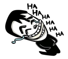 Jumping Man sticker #4622897