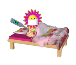 Hima-chan pounding action stickers sticker #4622964