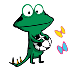 Frogzilla sticker #4623120