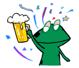 Frogzilla sticker #4623122