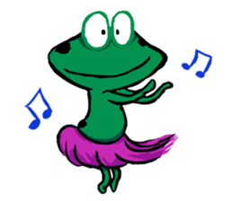 Frogzilla sticker #4623123