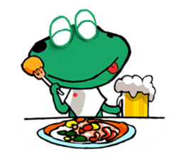 Frogzilla sticker #4623125