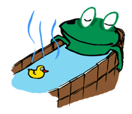 Frogzilla sticker #4623126