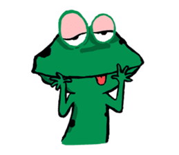 Frogzilla sticker #4623127