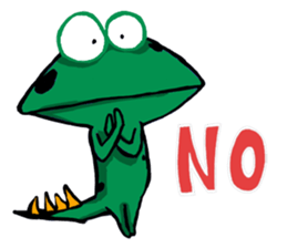Frogzilla sticker #4623128