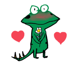Frogzilla sticker #4623130