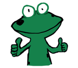 Frogzilla sticker #4623133