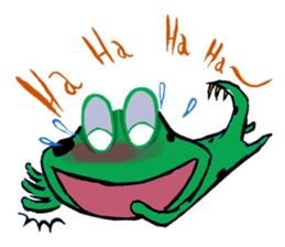 Frogzilla sticker #4623135