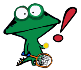 Frogzilla sticker #4623148