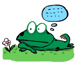 Frogzilla sticker #4623153