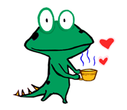 Frogzilla sticker #4623154