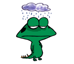 Frogzilla sticker #4623157
