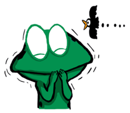 Frogzilla sticker #4623159