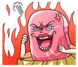 NIKUFEST AKAMI Girls & Horumon-ryu sticker #4624181