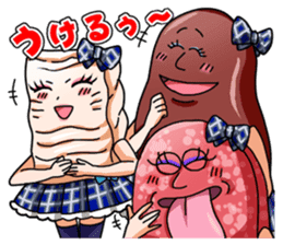 NIKUFEST AKAMI Girls & Horumon-ryu sticker #4624183