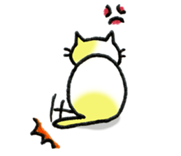 cat+cat sticker #4624448