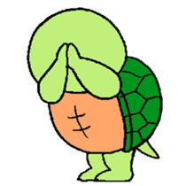 turtle's life 2 sticker #4624540