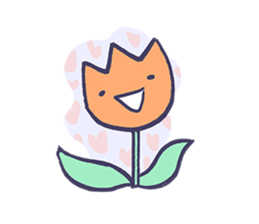 Smilie Tulips sticker #4624583