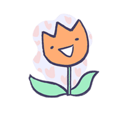 Smilie Tulips sticker #4624583
