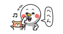 Simple san no hannou sticker #4624681