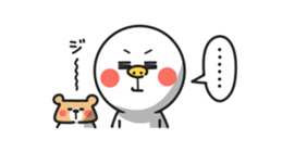 Simple san no hannou sticker #4624696