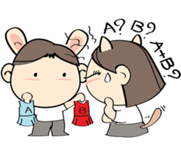 Nu meaw & Noom tai sticker #4624803