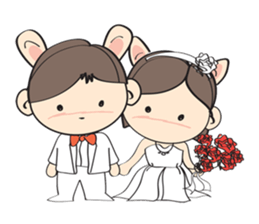 Nu meaw & Noom tai sticker #4624836