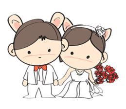 Nu meaw & Noom tai sticker #4624836