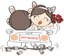 Nu meaw & Noom tai sticker #4624837