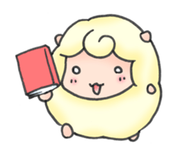 Hitsuji Library 2 sticker #4624848