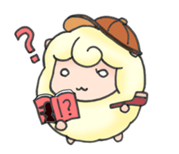 Hitsuji Library 2 sticker #4624851