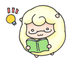 Hitsuji Library 2 sticker #4624852